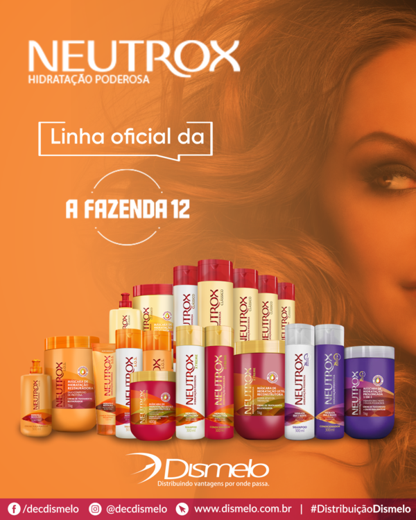 decDismelo's tweet photo. A nova edição de “A fazenda” começou. E olha só quem é a nova patrocinadora. Ela mesma, a @neutrox. Aproveite e dá uma conferida nos produtos que os famosos estão usando! https://t.co/HTPqGWFCL5