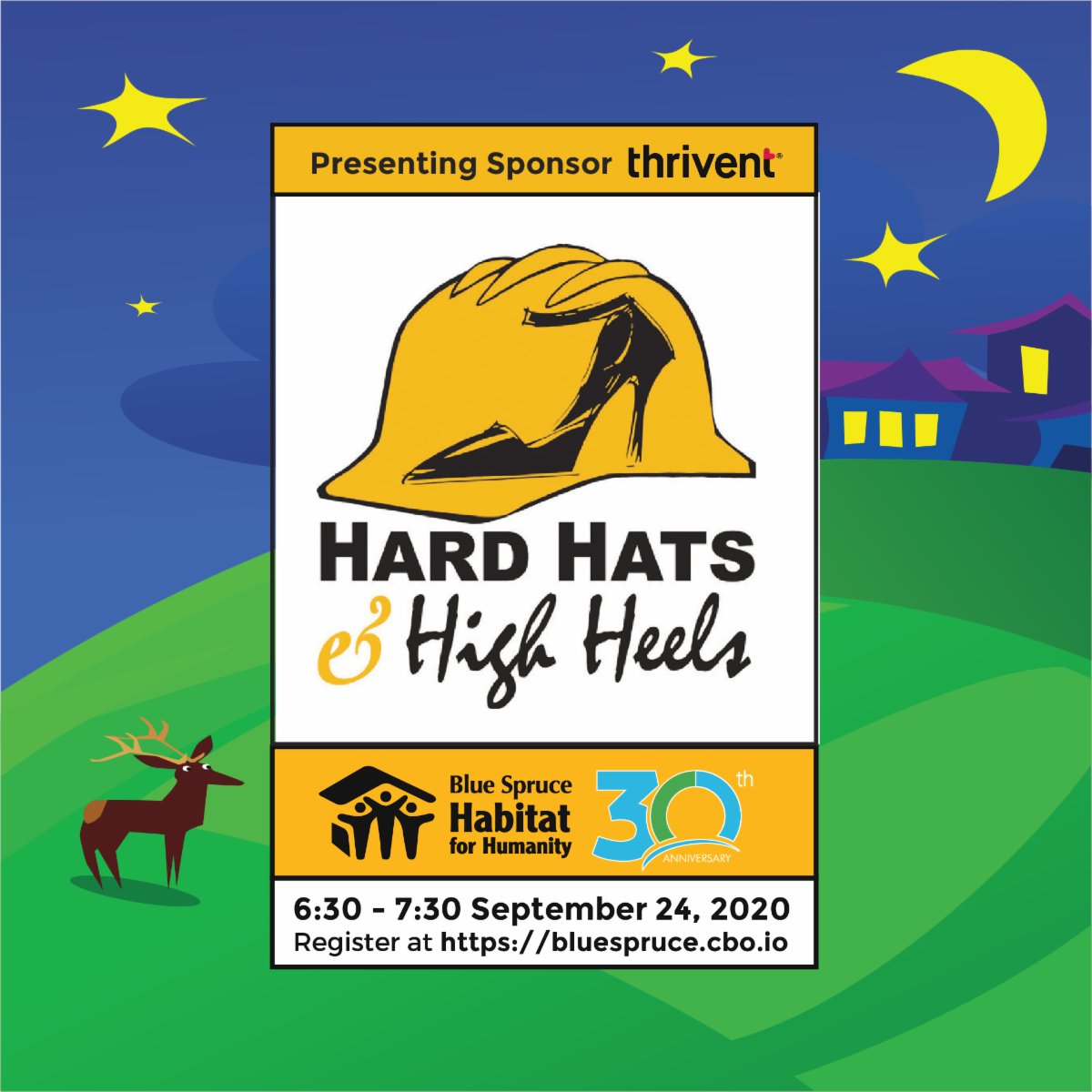 BlueSpruceHFH's tweet photo. Register for Hard Hats and High Heels https://t.co/F8cbEV0imA 
Check out our online and live auction items!

 https://t.co/i23DXGfR5U https://t.co/aHSfDABUhq