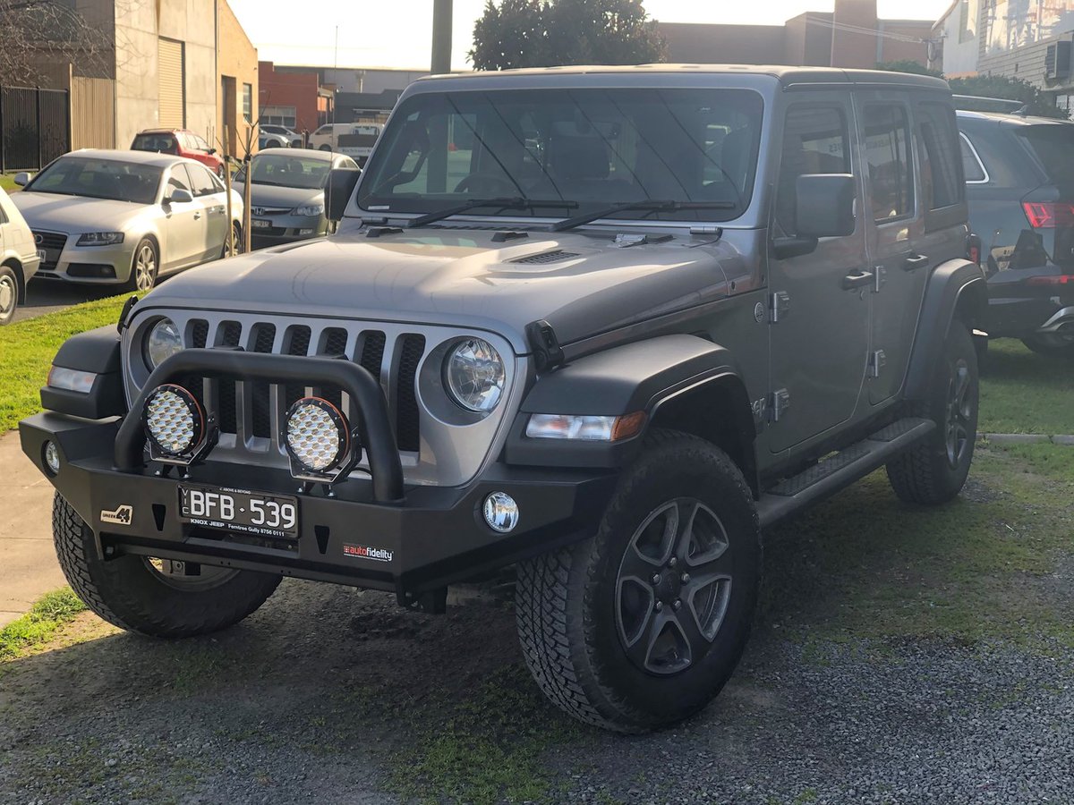 PRO4x4_offroad's tweet photo. It's finally here!! Taking preorders for uneek4x4 @Jeep JL Wrangler bumpers! https://t.co/gmXMmjiGbO
