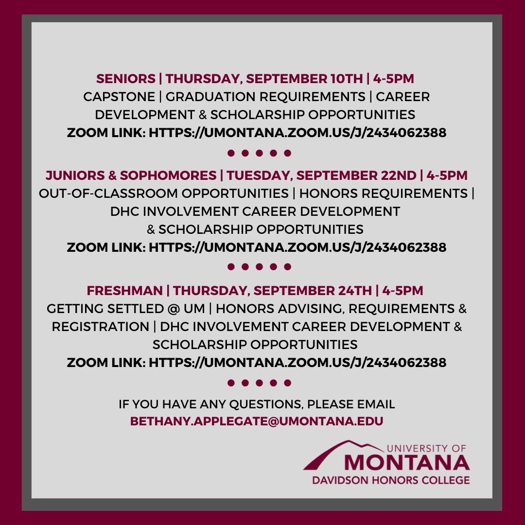 Davidson Honors College tweet media