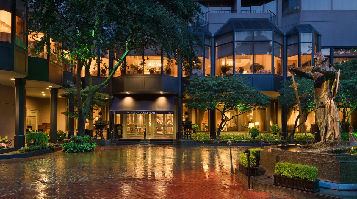 WindsorCourt's tweet photo. It is with great pride &amp; gratitude that we share the Windsor Court has been named @preferredhotels Hotel of the Year Overall!

This extraordinary achievement is largely due to the incredible team we have here at Windsor Court, as well as each of you, our dear guests &amp; friends. https://t.co/iI631550sm