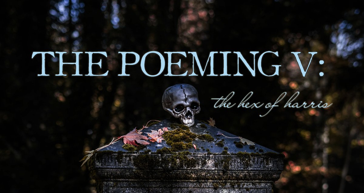 ek_anderson's tweet photo. Looking for a spooky project? Over at #THEPOEMING we'll be making poems using found text from the novels of Charlaine Harris. Join us! We need several more bodies...I mean writers to complete this project.
More info here! https://t.co/RX3cKd8ukg https://t.co/JVVoTT5xnr