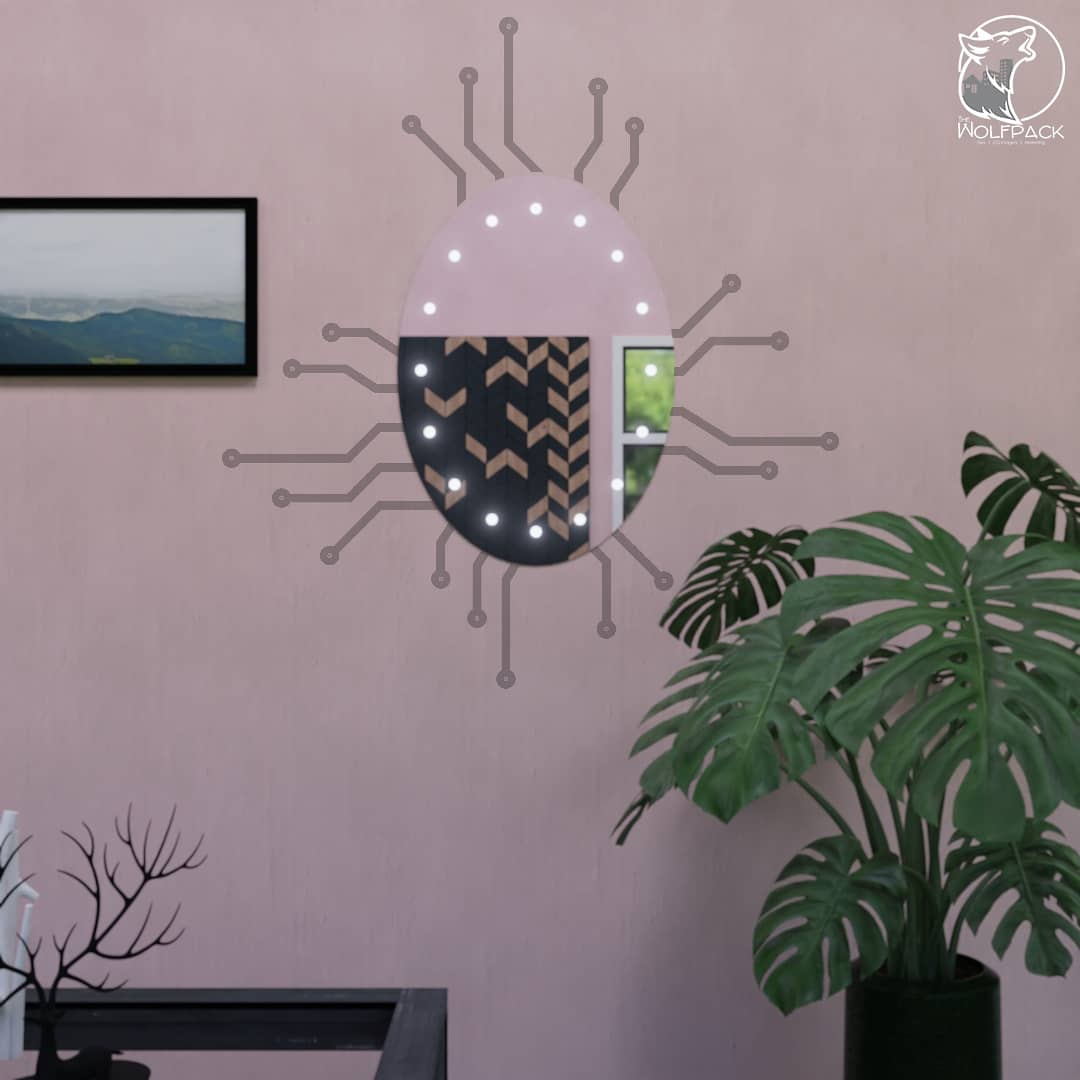 ThewolfpackH's tweet photo. Diseño &amp; visualización de productos por #thewolfpack 
Smart Mirror, tecnologia de punta en cada esquina de tu hogar.
.
.
.
#3dArt #render #smartMirror #tecnology #interiordesign #productVisualization https://t.co/5ZHhOgn6fF
