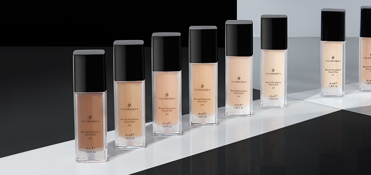 Illamasqua's tweet photo. TAKING YOU BEYOND ⚡️ Do you love our iconic Beyond Highlighters? We think you will love our new illuminating, vegan and cruelty-free Beyond Foundation #BEYONDFOUNDATION 
Find your shade here: https://t.co/0vZJDjm9sM https://t.co/TJZLmqSVuy