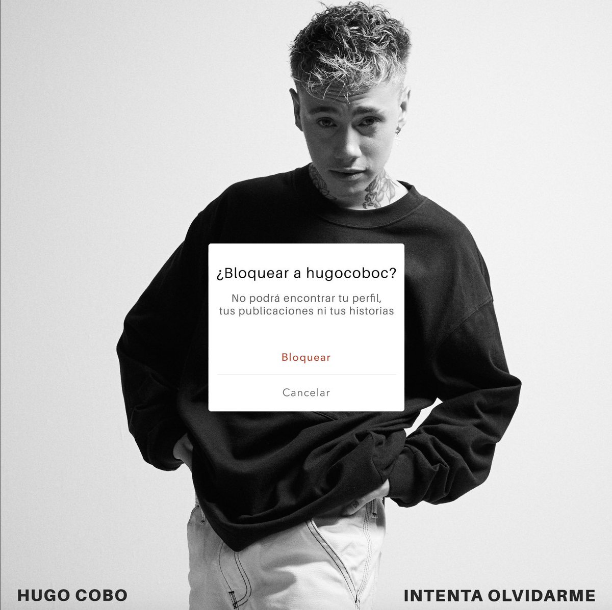 xhugocobox's tweet photo. 💥💥💥 ¡Arrancamos! No sabéis la ilusión que me hace poder anunciaros esto. Después de tanta espera aquí tenéis la portada de mi nuevo single INTENTA OLVIDARME.
Mañana anuncio la fecha de lanzamiento así que estad muy atentxs!!! 💥💥💥 https://t.co/zPbdRdRCVu