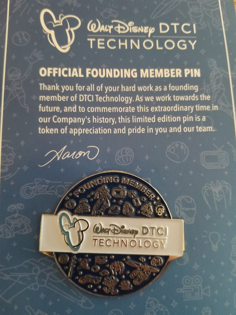 TheKurtAdonis's tweet photo. If you know me, I LOVE Disney pins....

I now have a new favorite!

I couldn't be more honored to be a founding member of #DTCITechnology

Looking forward to the future, #DTCI is a game changing organization!

Easter eggs galore on this beauty!
#Proud #Disney https://t.co/LJkbBnS56x