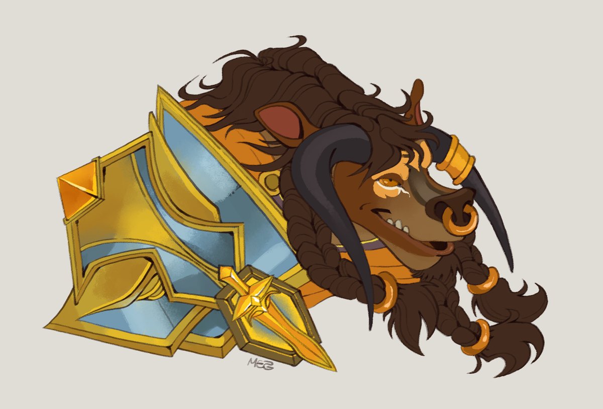 tyrvarryn's tweet photo. Meant to post this yesterday, but got a portrait piece done of my new Sunwalker character Anapto! Thanks again @icicleteeth, I love it!! <3 https://t.co/efzOrppZjd