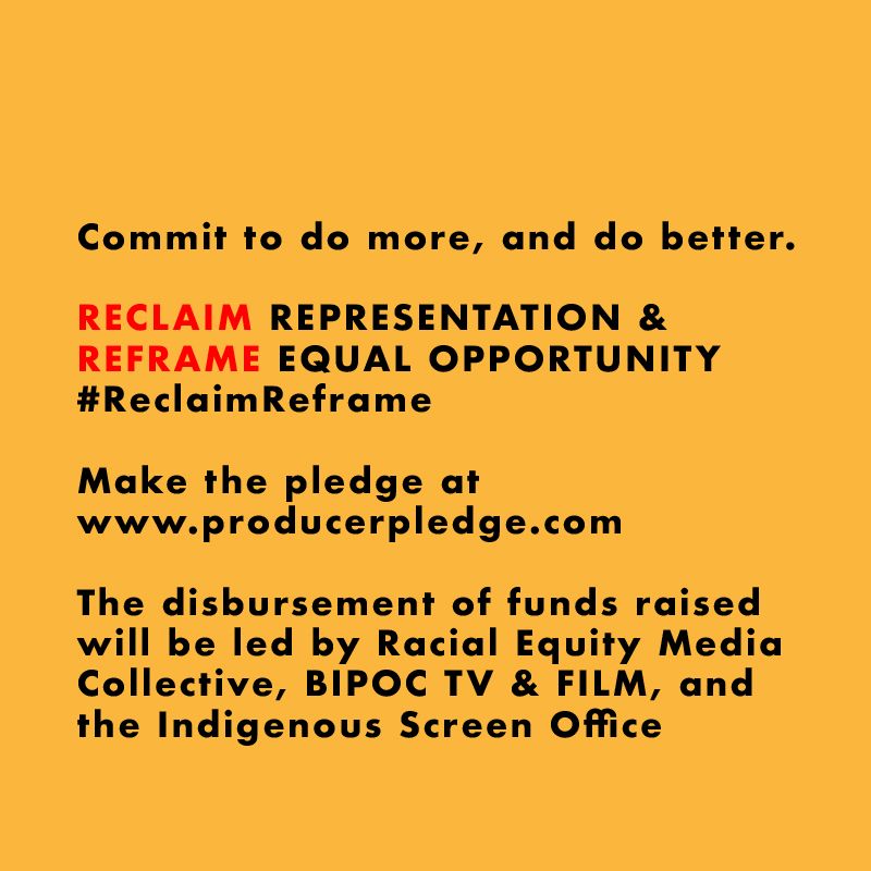 LaughingCatPrdn's tweet photo. We are proud to be part of the Producer Pledge initiative, and are thrilled that others in the film and television industry champion diverse representation as fiercely as we do.
#reclaimreframe #producerpledge https://t.co/pAxjF7lpdx