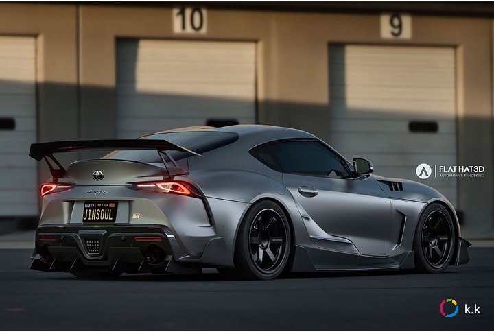 Wachiralouis's tweet photo. @jinsoul.supra rendering be 🔥💯
#Toyota #ToyotaRacing #GazooRacing #GRSupra #Supra #SupraMKV #SupraMK5 
#MK5Supra #2020Supra #BMW #RaysWheels #RaysWheelsJapan #VolkRacing #UltraTrackEdition  #TE37UltraTrackEditionll #VoltexRacing   #Voltex #Varis #VarisJapan #Toyo #ToyoTires https://t.co/qEMncNFCnQ