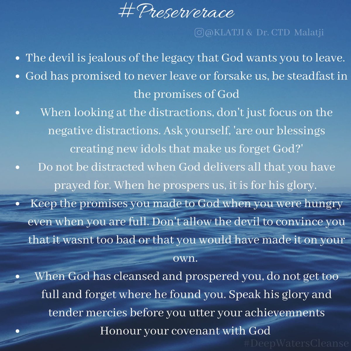 KMalatji's tweet photo. Another awesome #DeepWatersCleanse
Playlist and Sharing Notes below.
Also posted on my IGTV https://t.co/KzJHb87Mb9