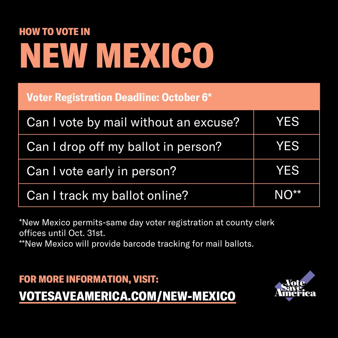New Mexico  http://votesaveamerica.com/new-mexico&nbsp;