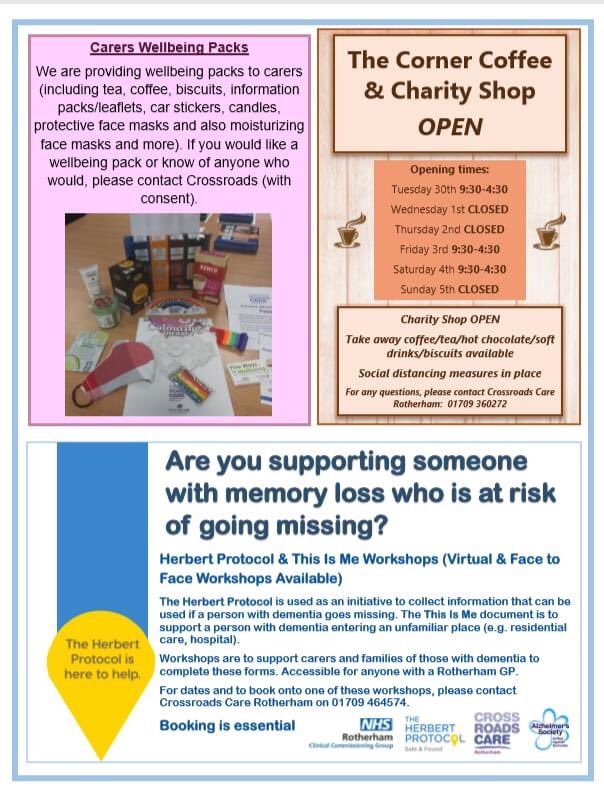 Crossroads Care Rotherham tweet media