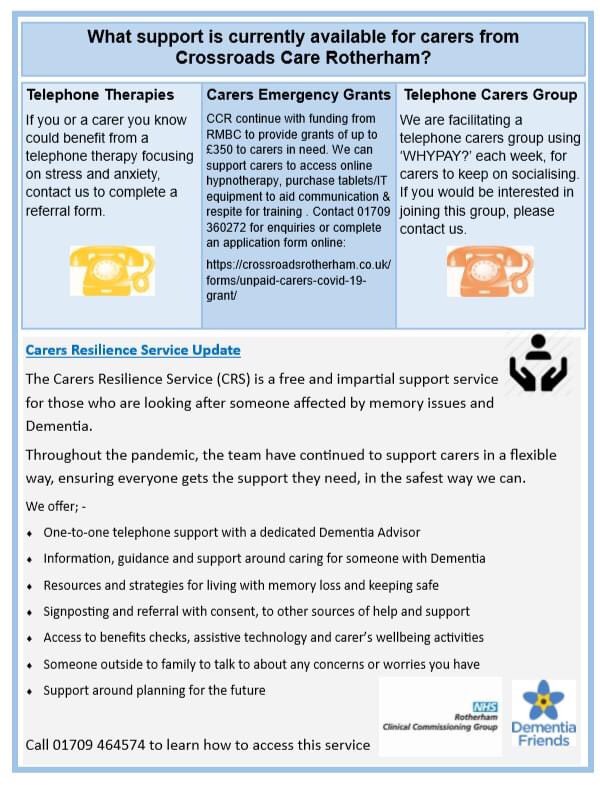 Crossroads Care Rotherham tweet media