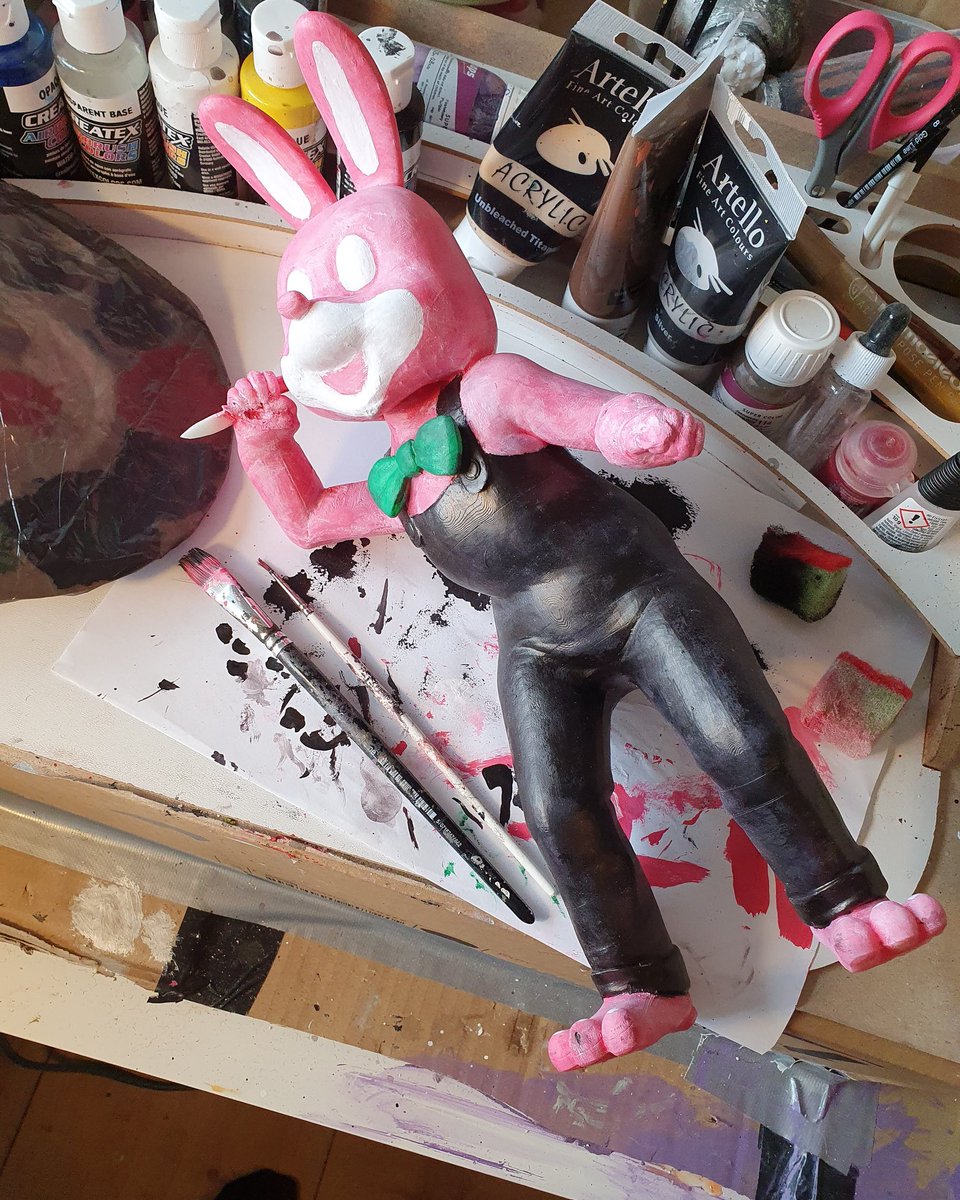 Creativepocolo1's tweet photo. Almost done! ๐
#pyramidhead #robbierabbit #dbd #deadbydaylight #legion #legionsusie #deadbydaylightfanart #figurine #silenthill #3Dprint #3D #3Dmodels #3dmodeling #horrorfan #creativepocoloco #dbdkillers https://t.co/axFrzA8lag