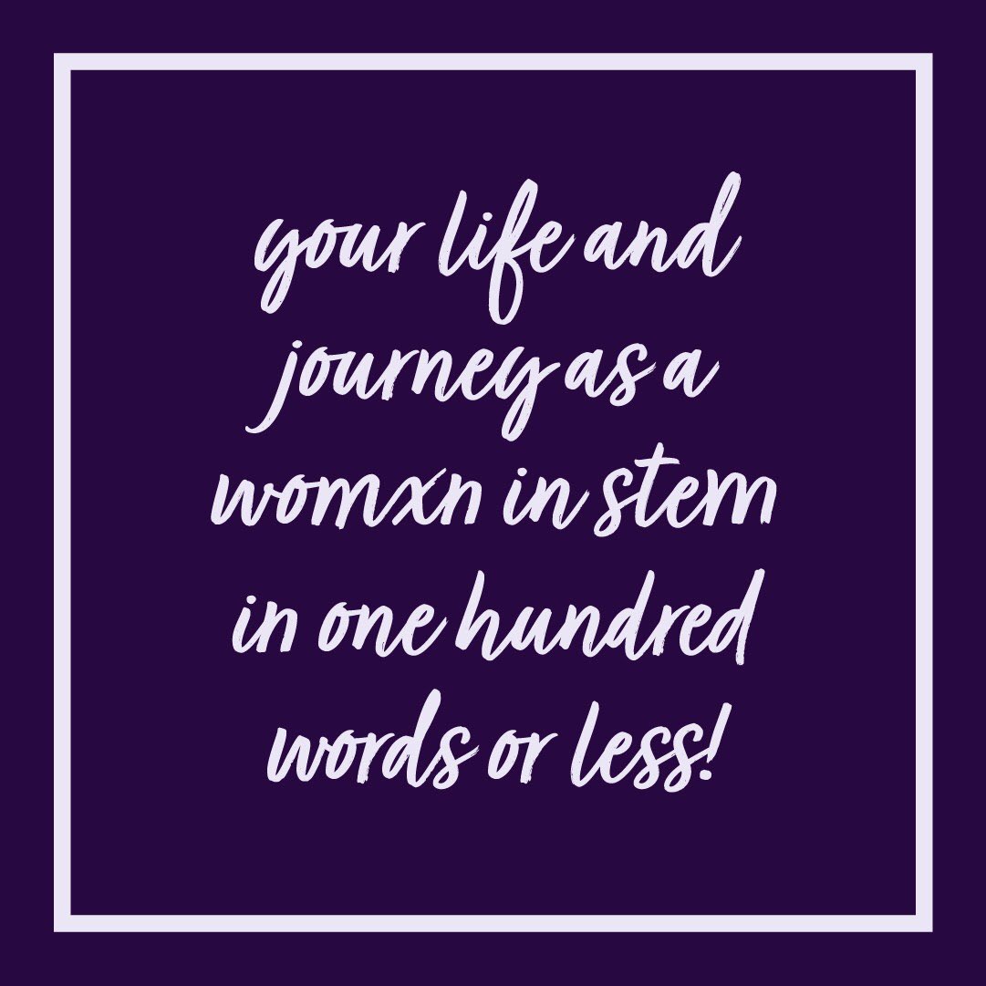 _STEMinists_'s tweet photo. Introducing #STEMinistsnapshots! Your life and journey as a woman/folx in stem in 100 words or less! #STEM #feminism #POC #BIPOC #physics #chemistry #biology #STEMinist #STEMinistChronicles https://t.co/IBFPioH99W