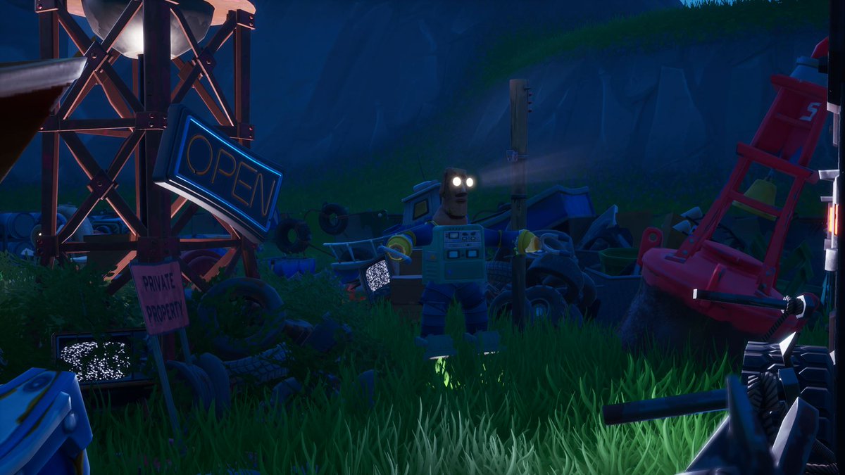 Bengers_'s tweet photo. Voici ma participation pour le #NGCreativeChallenge !

🤖Les combattants de la décharge sont encore là, habitant une maison en haut du dernier arbre sacré !
Malgré leurs efforts la décharge gagne du terrain...

@nooelgaming @FortniteFR 
#FortniteCreative #FortniteArt https://t.co/XAq9NzME6D