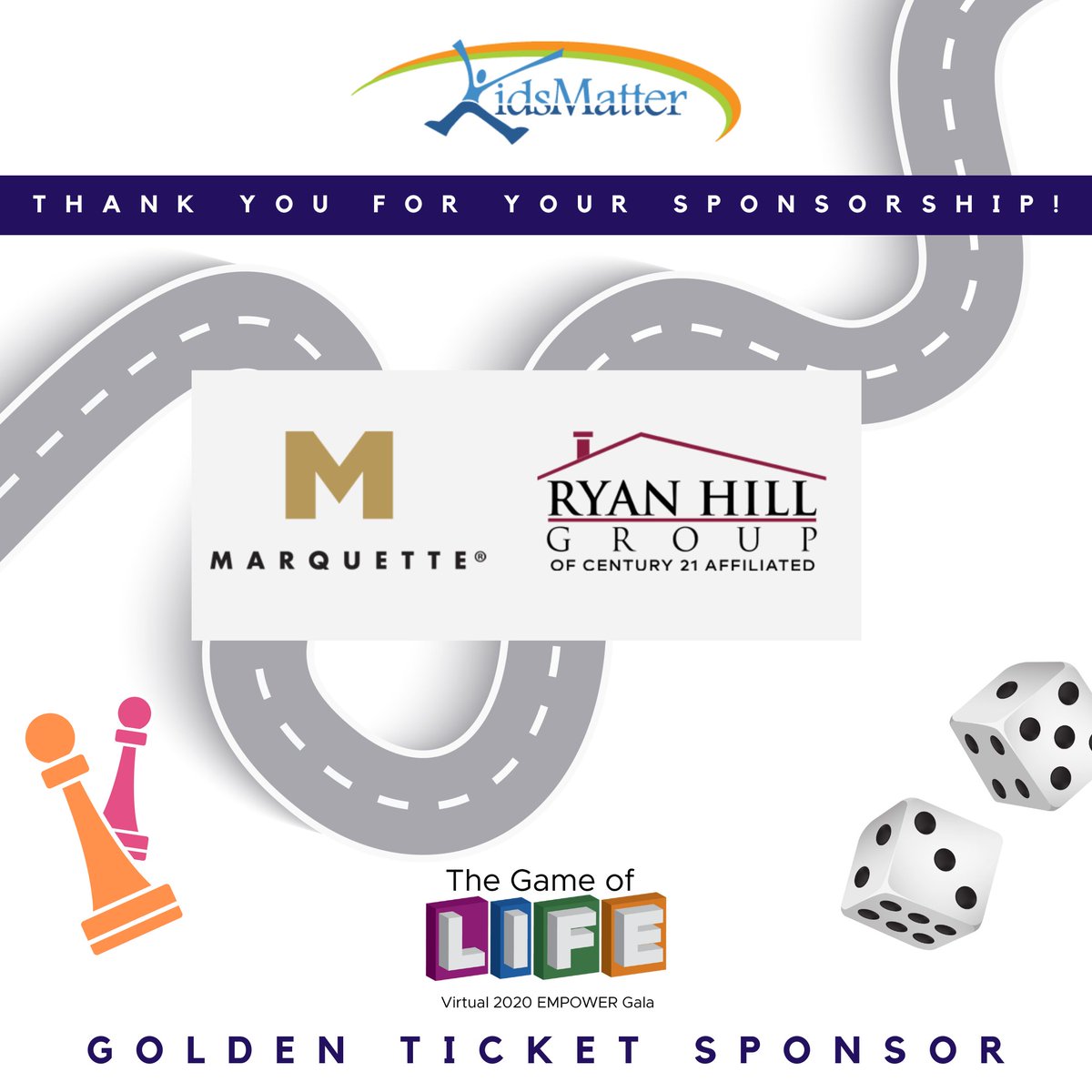 Sponsorships are making our virtual event this year possible! Thank you, Marquette Companies & @RyanHillGroup 

Elevate your lifestyle with Naperville’s premier housing partners.

For more information, visit bit.ly/32uvKn7 or bit.ly/2EovMFm.