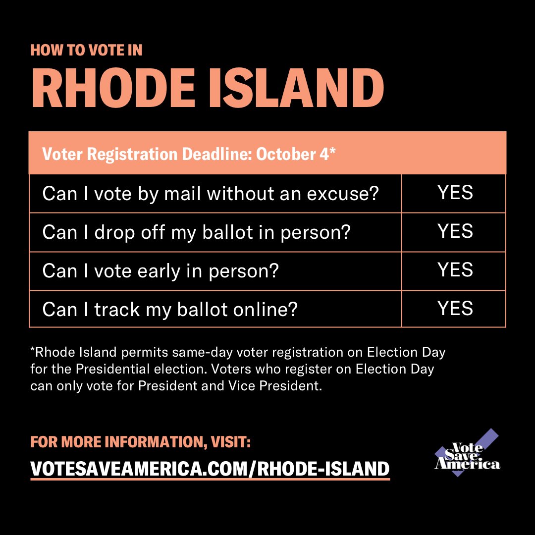 Rhode Island  http://votesaveamerica.com/rhode-island 