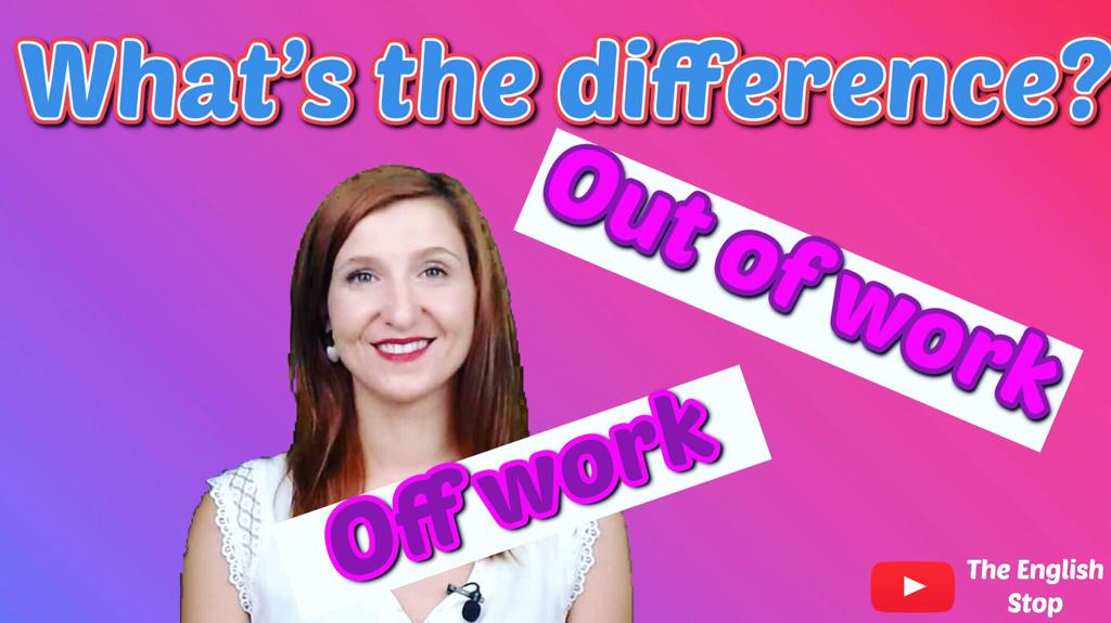 TheEnglishStop's tweet photo. What's the difference? Out of Work VS Off Work | English Vocabulary ⬇️⬇️⬇️
https://t.co/Gz23Jt8zz8
#learnenglish #whatisthediference #outofwork #offwork #vocabulary #vocab #englishlanguage #englishonline #learnenglishforfree https://t.co/7yyE0dEFGV
