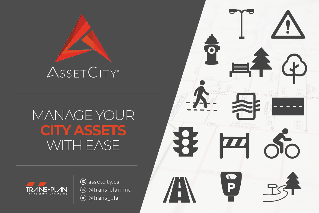 Trans_Plan's tweet photo. Manage your road assets with ease. Remove the complexity and replace it with efficiency.  For more information on AssetCity, and how it can fit into your municipal department - contact us! 

#assetcity #assetmanagement #municipalsoftware #SaaS https://t.co/Cd9MG6mib1