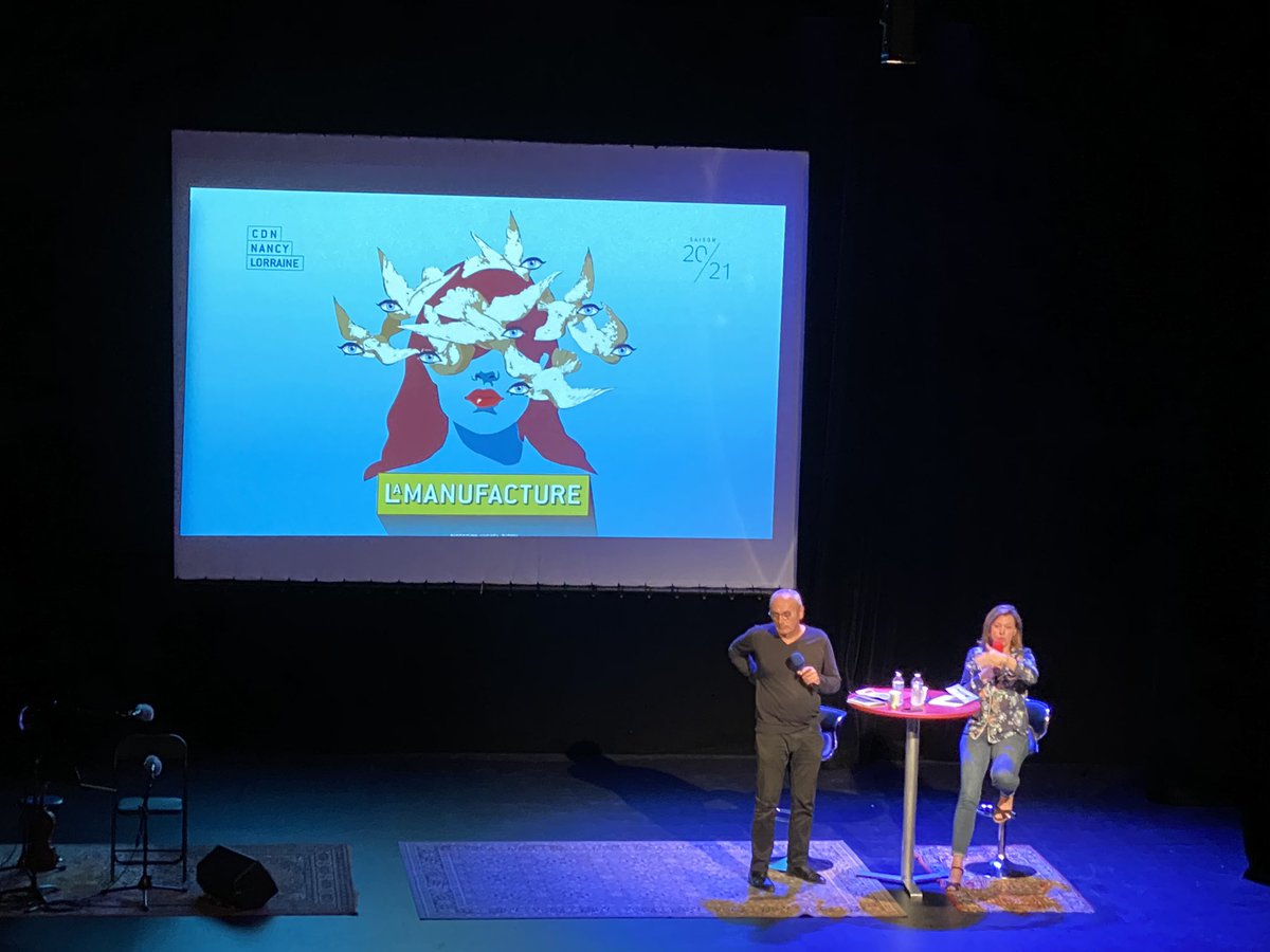 DebordValerie's tweet photo. Quel plaisir de retrouver la salle du @CDNnancy !!!
 le théâtre est vivant, il a besoin des ses spectateurs, courrez-y !#MichelDidym #BrunoRicci #Commentfaireunpetitcouscous https://t.co/2Ys5wtprry