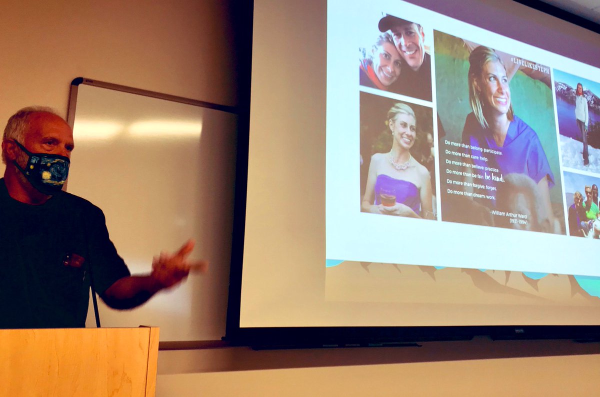 Dr Karl Wenner gave the inaugural lecture in the Stephanie Van Dyke conference room today and honored her life and work #livelikeSteph <a href="/OHSUSOM/">OHSU School of Medicine</a> @ohsufamilymed #FMrevolution #powerofrural <a href="/ruralresidency/">Cascades East Family Medicine Residency</a>