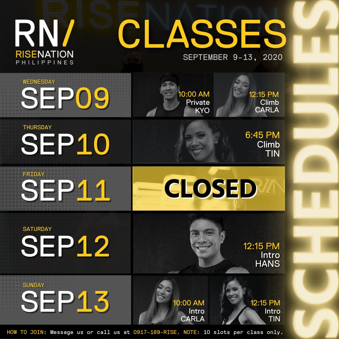 Classes  Rise Nation