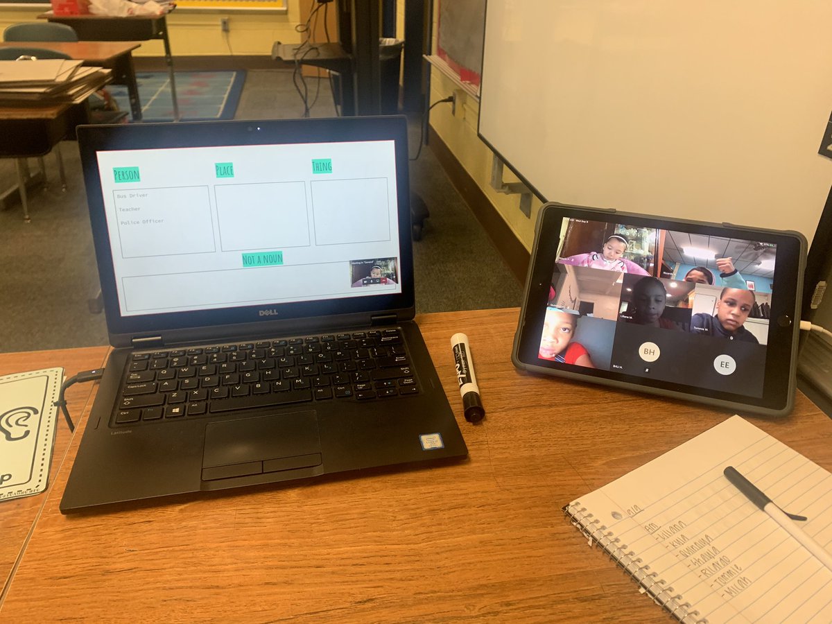 MsErwoodsClass's tweet photo. It may look different, but we are slowly starting to get the hang of virtual learning! So proud of these kids for working so hard these first few days! #NoMatterWhat @kcpublicschools @KCPS_Wheatley https://t.co/MvW4DtPQvD