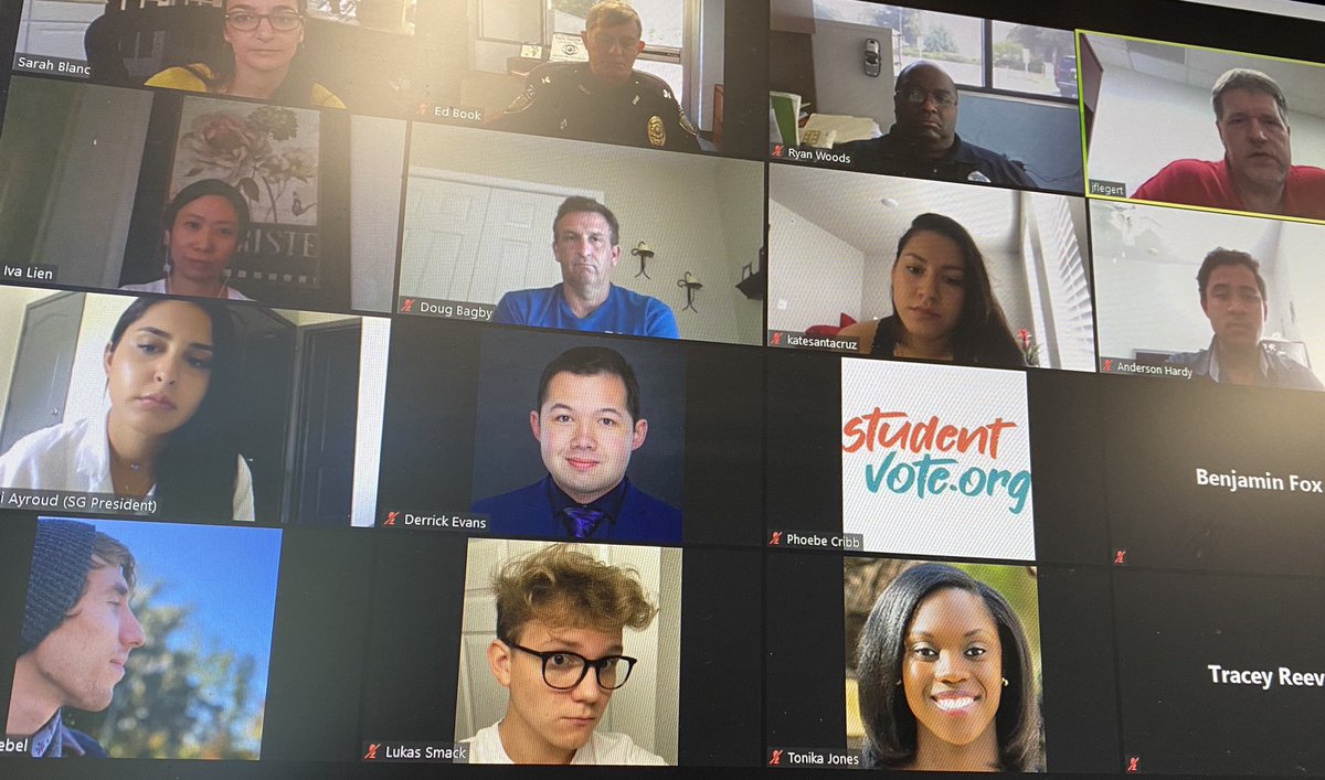 SFCollegePD's tweet photo. Thank you to everyone who joined us today in @SFStudentLife “Ask Me Anything” series! #SafeSaints https://t.co/kHUM9lm5IH