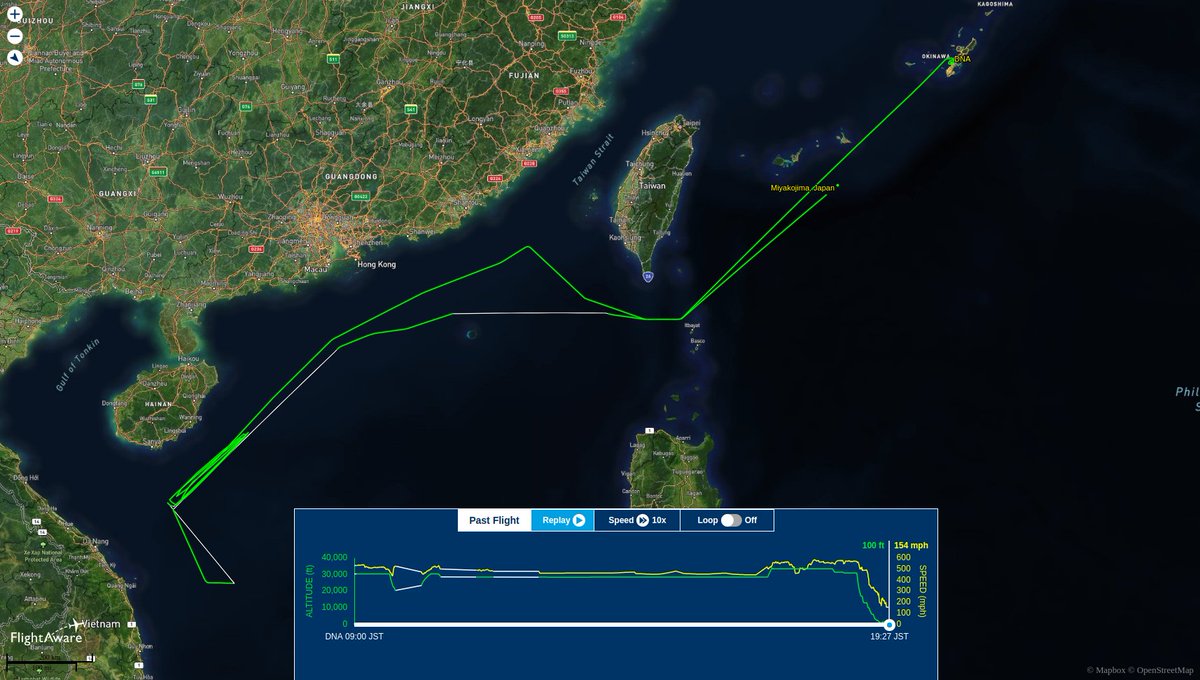 ...and FlightAware takes it away with the best sensor data of the entire flight, almost right from take-off.Kinda conclusive, no? https://flightaware.com/live/flight/PCFPW9Z