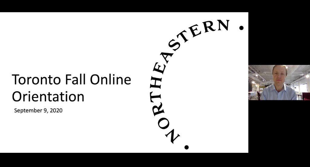 NortheasternTO's tweet photo. A warm welcome to the 2020 #Fall students, you are officially part of the #Husky pack! 

We hope you had an insightful and enjoyable #Orientation day!  

#NUTOR #NUExperience @Northeastern https://t.co/GJDiZNucXr