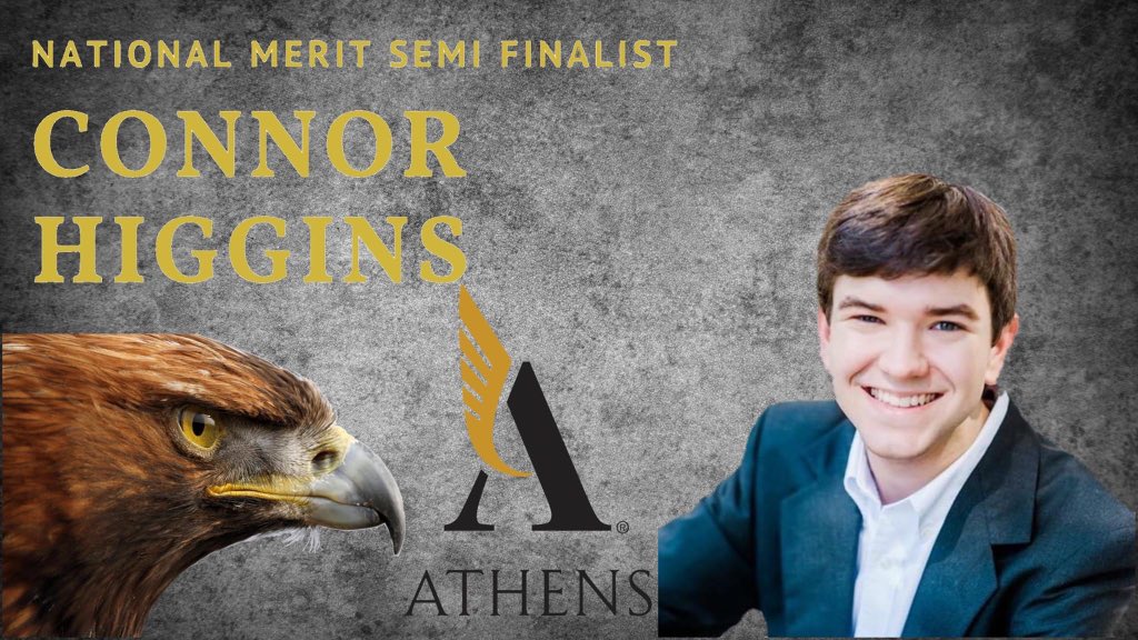 We’re #athensproud to have THREE National Merit Scholar Semifinalists in ACS! Congrats to Caroline Chesnut, Connie Higgins &amp; Jake Elliot. A tremendous reward for years of hard work &amp; dedication to excellence. We’re SO PROUD! <a href="/AHS_Alabama/">Athens High School</a> <a href="/ACS_Renaissance/">Athens Renaissance</a> <a href="/AlabamaAchieves/">Alabama State Department of Education</a>