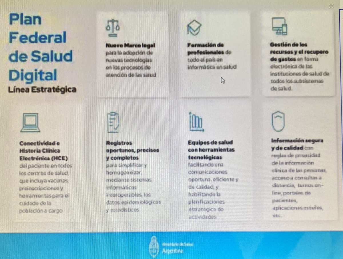 anitabaum's tweet photo. Fernando Nuñez “la pandemia no nos desvió del plan federal de salud digital” #saludpublica #TransformacionDigital https://t.co/7Ca5BSVVU1