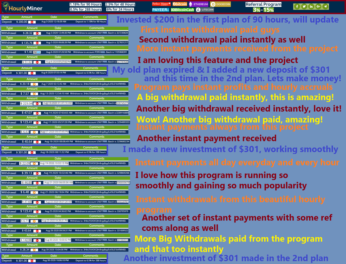 heatstreak_2012's tweet photo. @HourlyMiner @HourlyMiner Instant payments from this super awesome hourly mining program
I have been earning here and receiving big withdrawals as well paid instantly
I always make sure to add more deposits on plan expiry to keep earning good profits :)

The amount of 123.41 USD has been depo https://t.co/PpuJOvXtrM