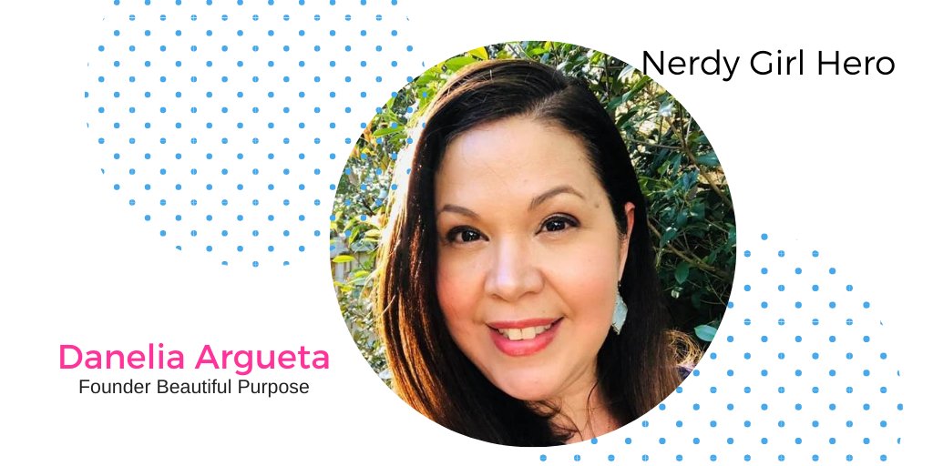 NerdGirlSuccess's tweet photo. Nerdy Girl Hero - Danelia Argueta - Founder of Beautiful Purpose. We admire Danelia for the fabulous role model that she is at following your calling and staying true to your mission <3 #womensupportingwomen #leadlikeagirl #nerdygirlhero https://t.co/6mcL3sKwy3