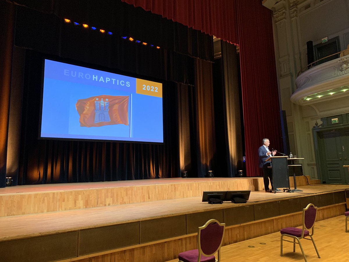 Eurohaptics 2022 in Hamburg!