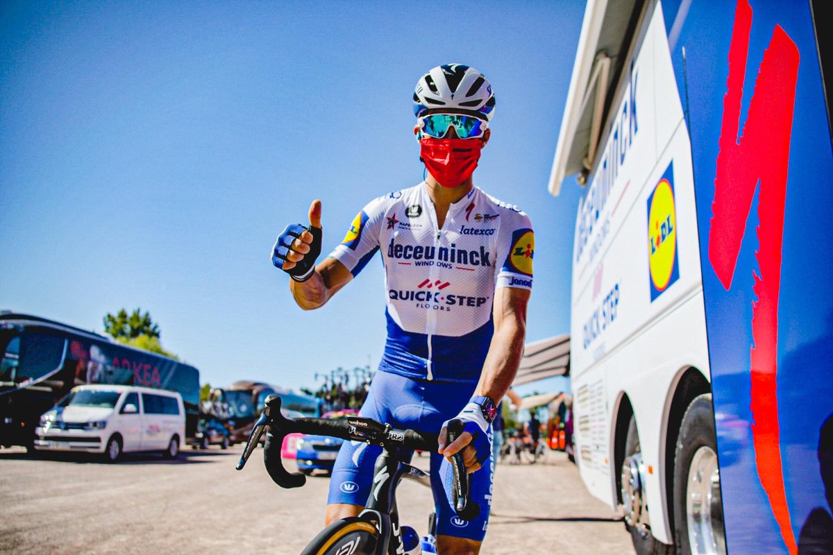 soudalquickstep's tweet photo. Follow us and retweet this picture for a chance to get a Pro Cycling Manager 2020 game key! https://t.co/5yheSHG2ee