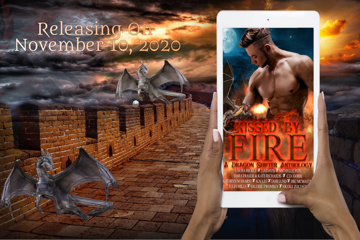 Book Nook Nuts (Tammy Payne) (@booknooknuts) on Twitter photo ★★ PREORDER NOW ★★
Kissed By Fire
bit.ly/kissedbyfiregl…
#kissedbyfire #DragonShifter #DragonMates #PNR #BoxedSet #Anthology
<a href="/cgor22/">CD Gorri, Steamy Romance Author (PNR, Dark, Humor)</a> <a href="/AuthorMFox/">MichelleFox</a> <a href="/NicoleZoltack/">Nicole Zoltack</a> <a href="/JuliaMills623/">Julia Mills</a> @KathrynMHearst <a href="/fangedfantasy/">Valerie Twombly</a> <a href="/novelsbylia/">Lia Davis, Author</a> ★★ PREORDER NOW ★★
Kissed By Fire
bit.ly/kissedbyfiregl…
#kissedbyfire #DragonShifter #DragonMates #PNR #BoxedSet #Anthology
<a href="/cgor22/">CD Gorri, Steamy Romance Author (PNR, Dark, Humor)</a> <a href="/AuthorMFox/">MichelleFox</a> <a href="/NicoleZoltack/">Nicole Zoltack</a> <a href="/JuliaMills623/">Julia Mills</a> @KathrynMHearst <a href="/fangedfantasy/">Valerie Twombly</a> <a href="/novelsbylia/">Lia Davis, Author</a>