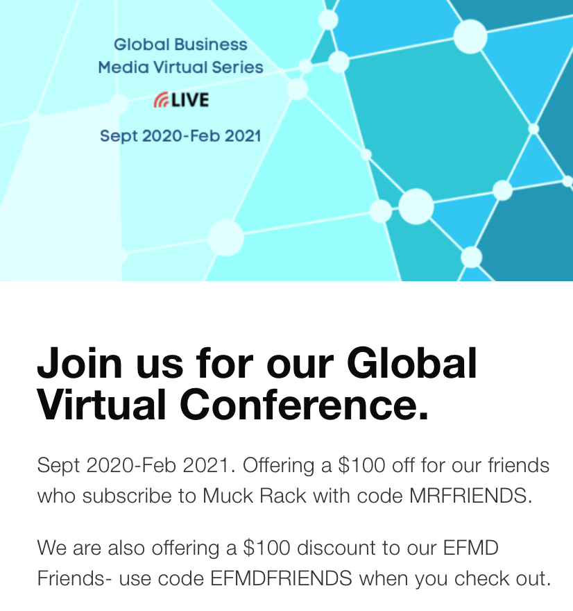 Just a few days left to sign up ($100 off) and meet some of the best business and education editors around the globe! The MaKi Business Media Conference is VIRTUAL,
Our six sessions start next Tuesday, September 15
makinetworkevents.com

#pr #media #publicrelations #marketing