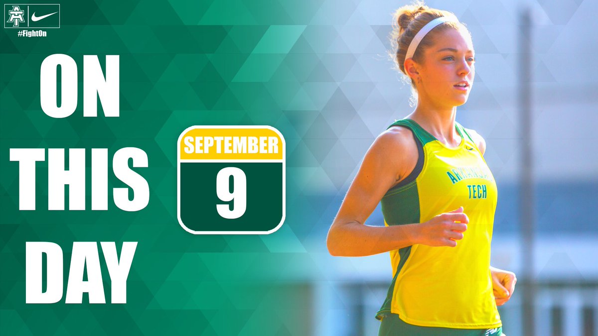 ATU_Athletics's tweet photo. #OnThisDay in 2017 @ArkTechXCtf finished 2nd overall at the UCA XC Open. The Golden Suns finished ahead of 3 DI programs including UALR and Oral Roberts! Cami Headstrom was the top runner and placed 10th with a career-best 3-mile time of 18:22.8 #MaskOnToFightOn https://t.co/vVlFPGZftX