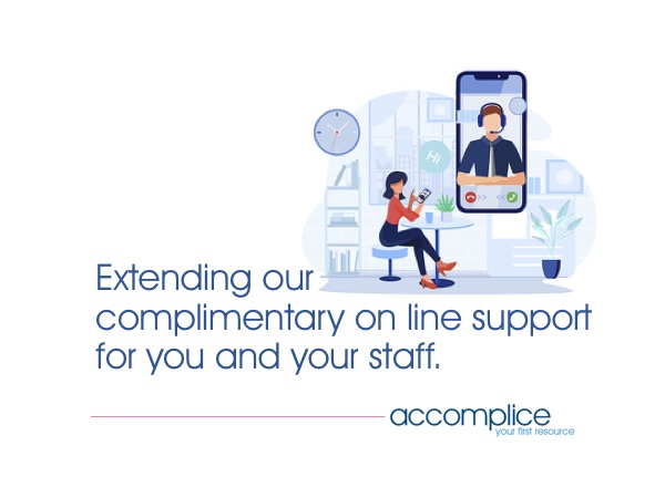 Accomplice1st's tweet photo. Accomplice extends its online complementary conversations for #health and #social #care #staff through autumn and winter. https://t.co/8pyMgZcSwS https://t.co/2eJq3xSmmU