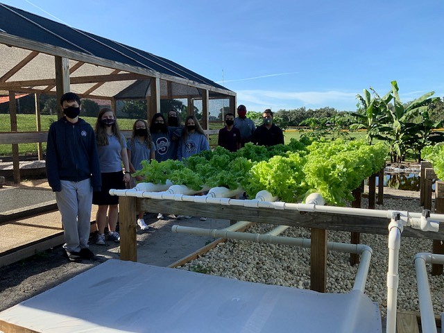 SCACrusaders's tweet photo. Middle School students took the classroom outside last week!  Check out the amazing #HydroponicsGarden we have at #SeffnerChristian.  The outdoor, hands on classroom is a great addition to our campus!
•••
💻 https://t.co/GOWv5uHYlU
#VisitSCA #SeffnerChristian #GoSaders https://t.co/DitIzMQn01