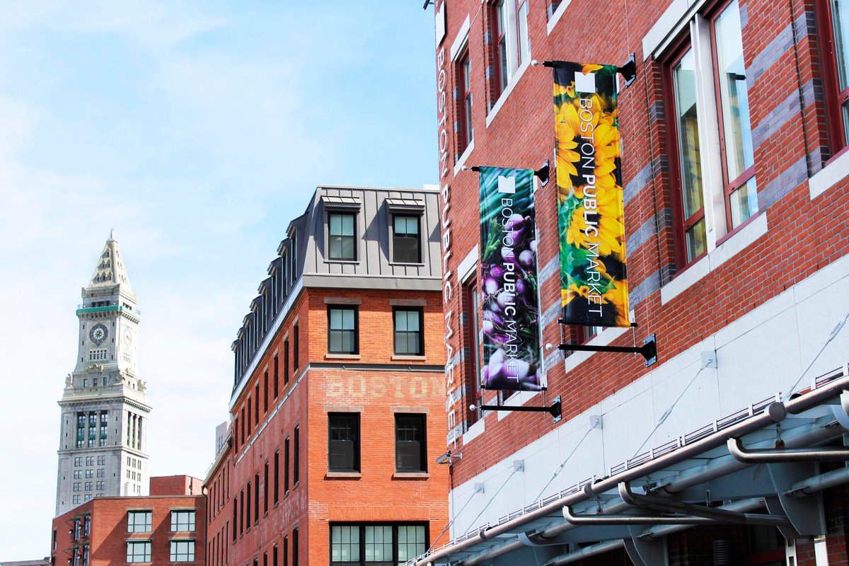 BosPublicMarket's tweet photo. The announcement we've all been waiting for...⁠
BPM IS BACK!!⁠
💥 Starting next WED 9/16, we're thrilled to be reopening our doors &amp; welcoming you back.⁠
🚨 HOURS: Wed - Sat from 8AM - 6PM⁠
For our Safety-First Reopening Strategy &amp; more info: https://t.co/gKMFFzmhIQ https://t.co/QCUIcYiOeb