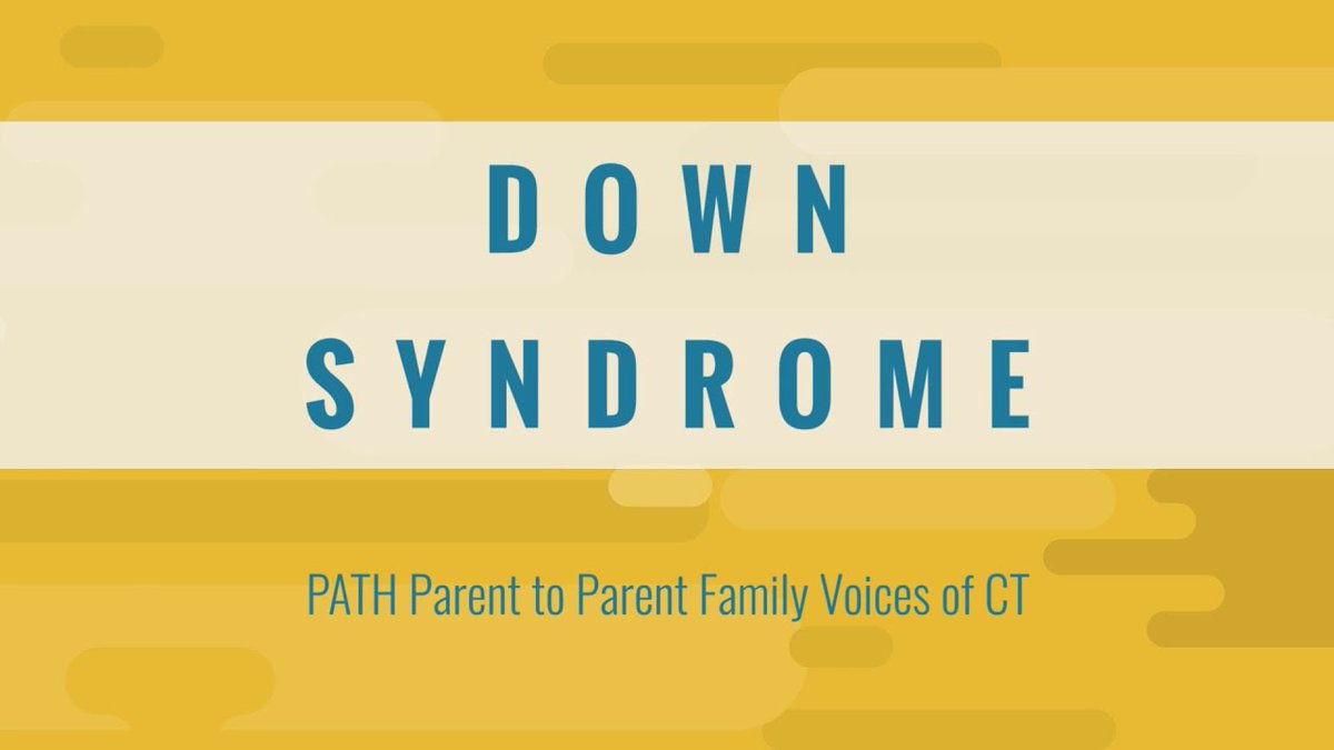 PATHCT's tweet photo. Here is the latest video in our #genetics video series covering Down syndrome https://t.co/923zc0ZtnY #Downsyndrome #geneticscondition #disability #parent2parent https://t.co/PpqtMB28Pm