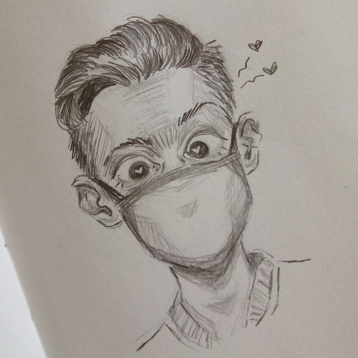 judest___'s tweet photo. tiny phil wearing his mask is in your timeline!!! 
#phanart 💗 https://t.co/TSbvYVPKT9