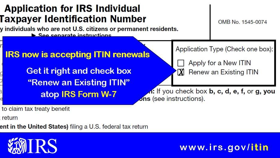IRSnews's tweet photo. Check if your ITIN needs to be renewed w/ #IRS: https://t.co/wot13mKFp1 https://t.co/kAOFIrxPQ1