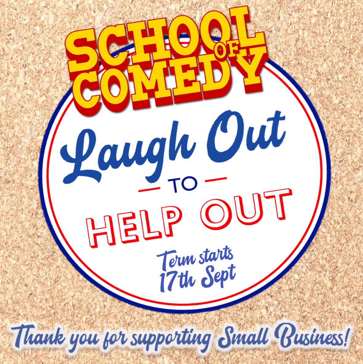 schoolofcomedy1's tweet image. We’ve got a #LaughOutToHelpOut promotion running for September where you will be kindly rewarded for referring a friend to join!
Contact us for more details! #ImprovComedy #WhatsOnForKids