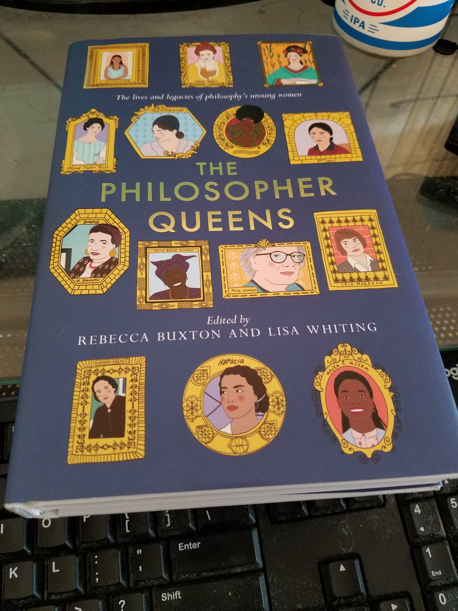 I finished read "The Philosopher Queens" by  @lisawhiting_ and  @RebeccaBuxton (and others), about under appreciated female philosophers throughout history.Here is a thread of my comedy takeaways for the 20 philosophers featured: