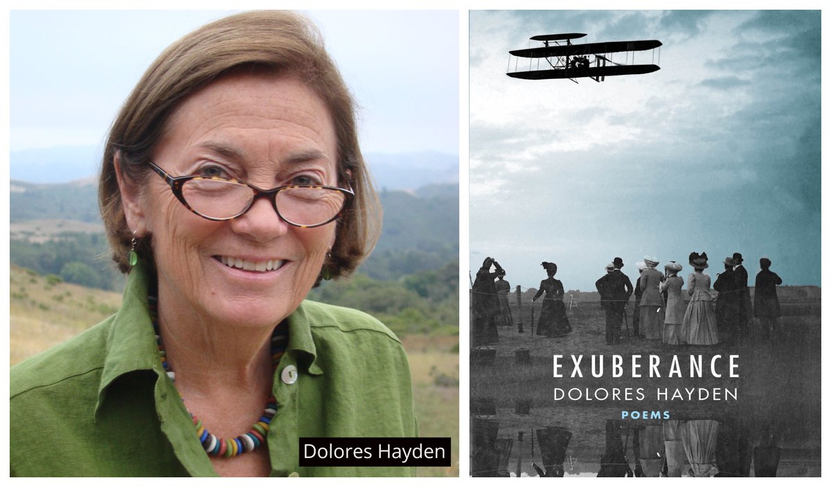 CTBookCTH's tweet photo. Congrats to Dolores Hayden - Exuberance is a finalist for the 2020 CT Book Award for Poetry!
Winners announced at virtual CT Book Awards on 10/15, 6 pm.
More info: https://t.co/zQzXKdXXK5
#CTBook #CTAuthor #CTPoet https://t.co/pcdwu80DRp