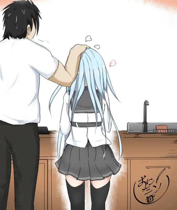 カレーは…ちょっとわからない。
#艦これ
#響 